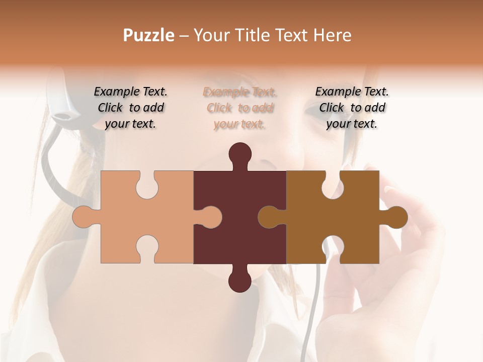 Helpline Center Telephony PowerPoint Template