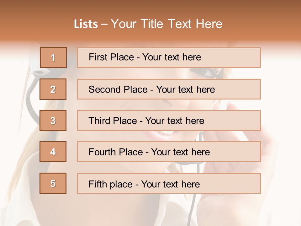 Helpline Center Telephony PowerPoint Template