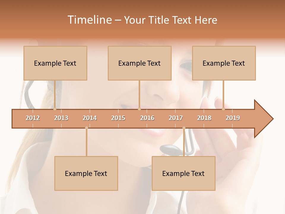Helpline Center Telephony PowerPoint Template
