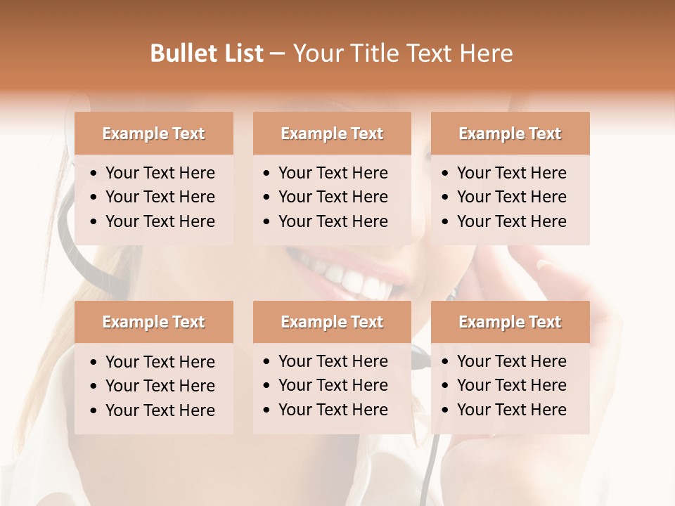 Helpline Center Telephony PowerPoint Template