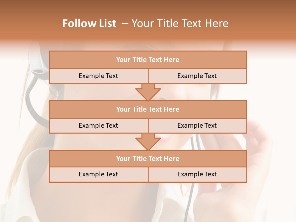 Helpline Center Telephony PowerPoint Template