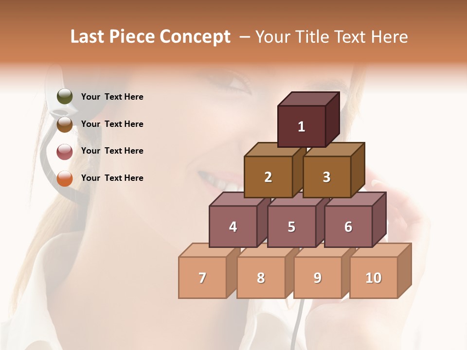 Helpline Center Telephony PowerPoint Template