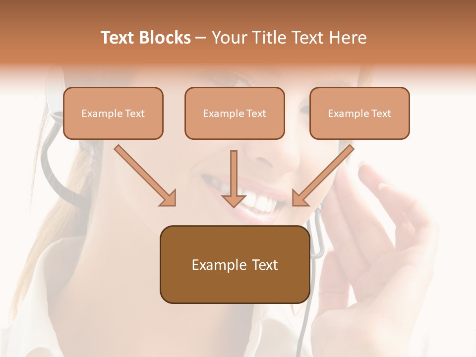 Helpline Center Telephony PowerPoint Template