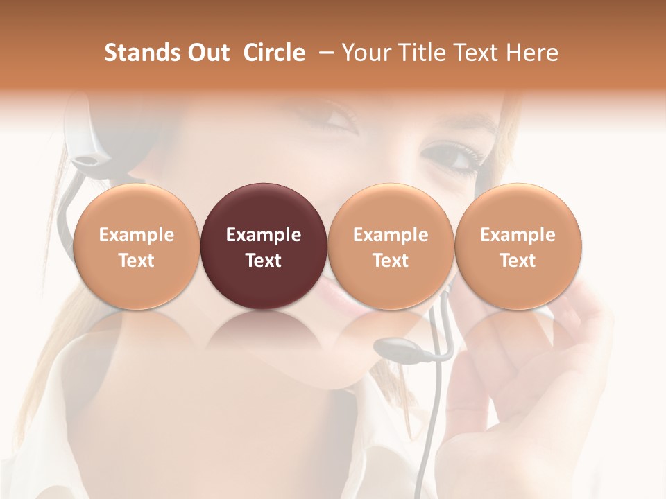 Helpline Center Telephony PowerPoint Template