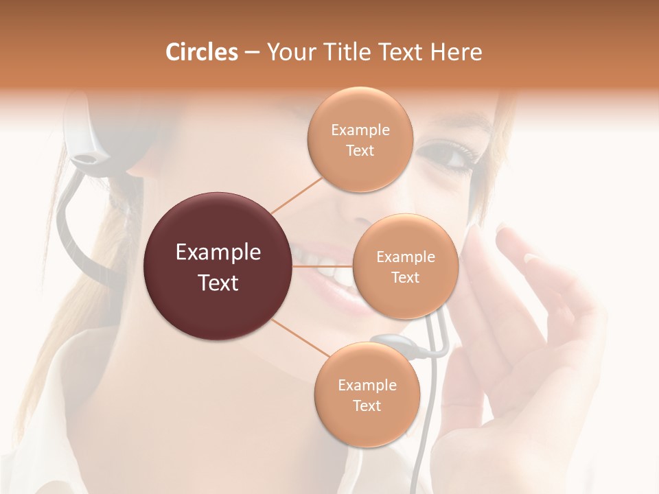 Helpline Center Telephony PowerPoint Template