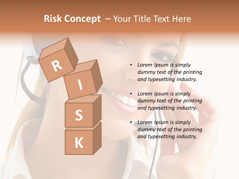 Helpline Center Telephony PowerPoint Template