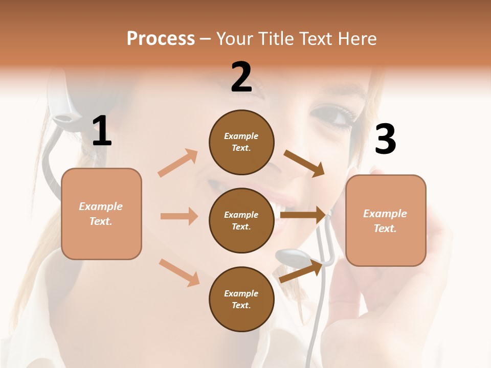 Helpline Center Telephony PowerPoint Template