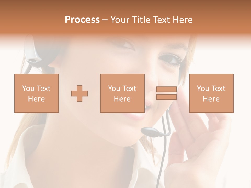 Helpline Center Telephony PowerPoint Template