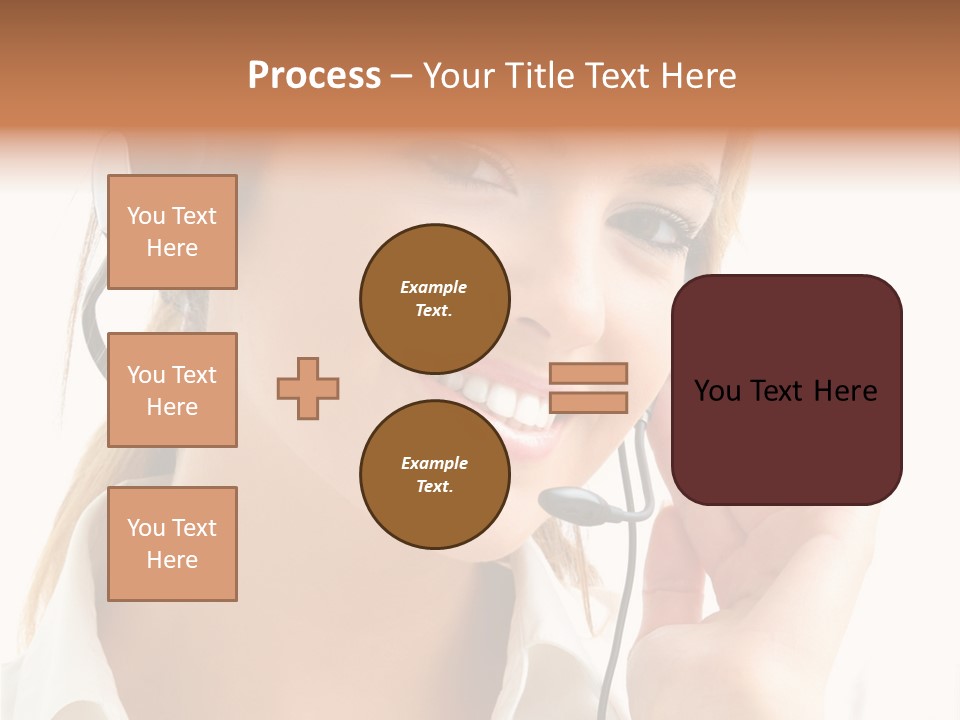 Helpline Center Telephony PowerPoint Template