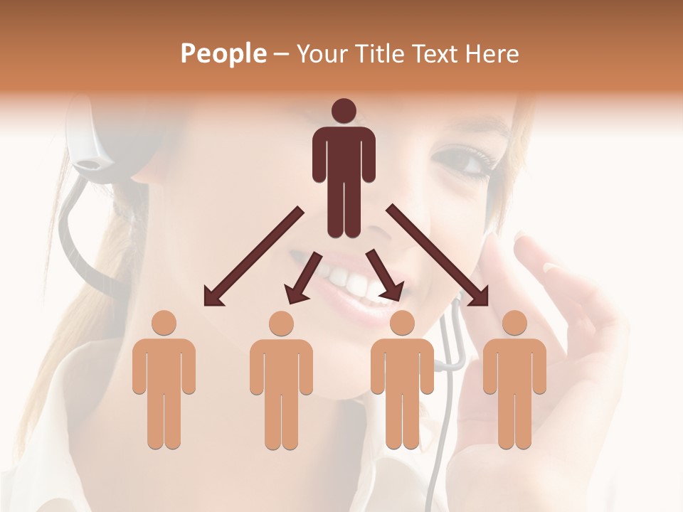 Helpline Center Telephony PowerPoint Template