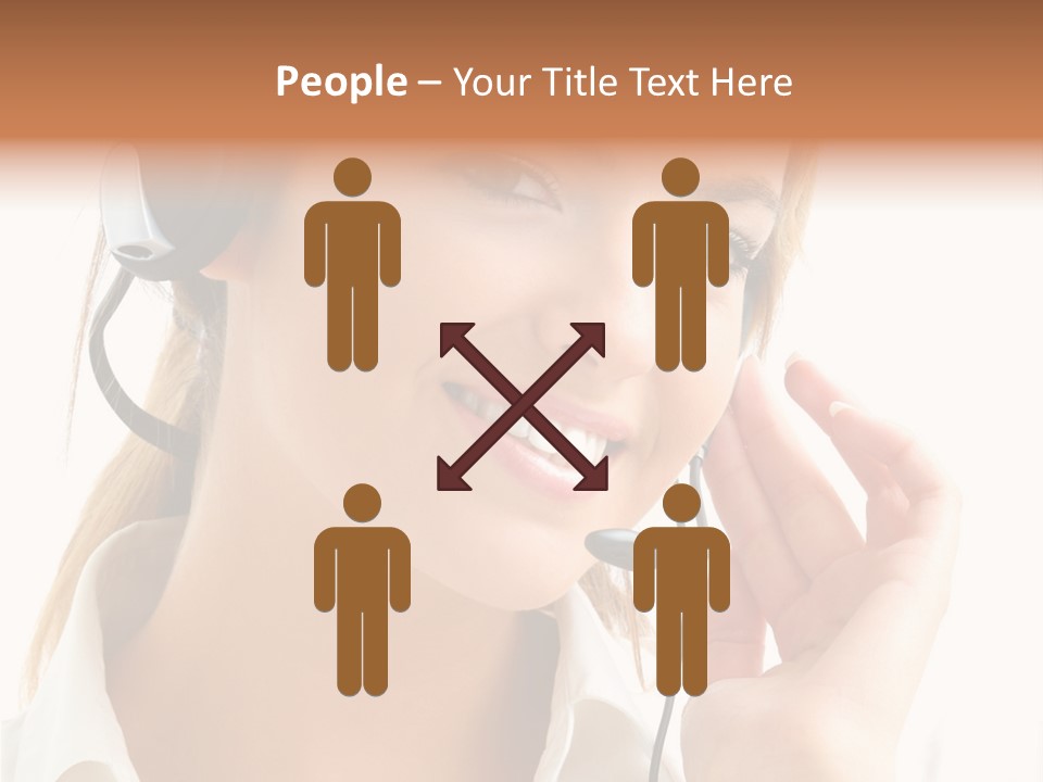 Helpline Center Telephony PowerPoint Template