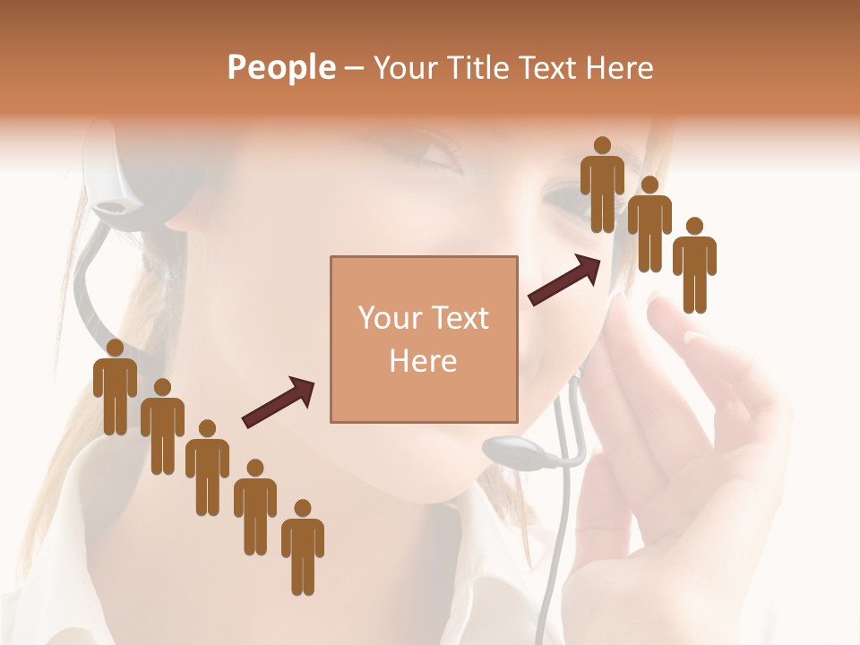 Helpline Center Telephony PowerPoint Template