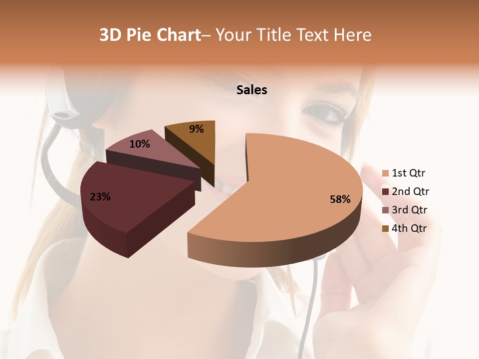 Helpline Center Telephony PowerPoint Template