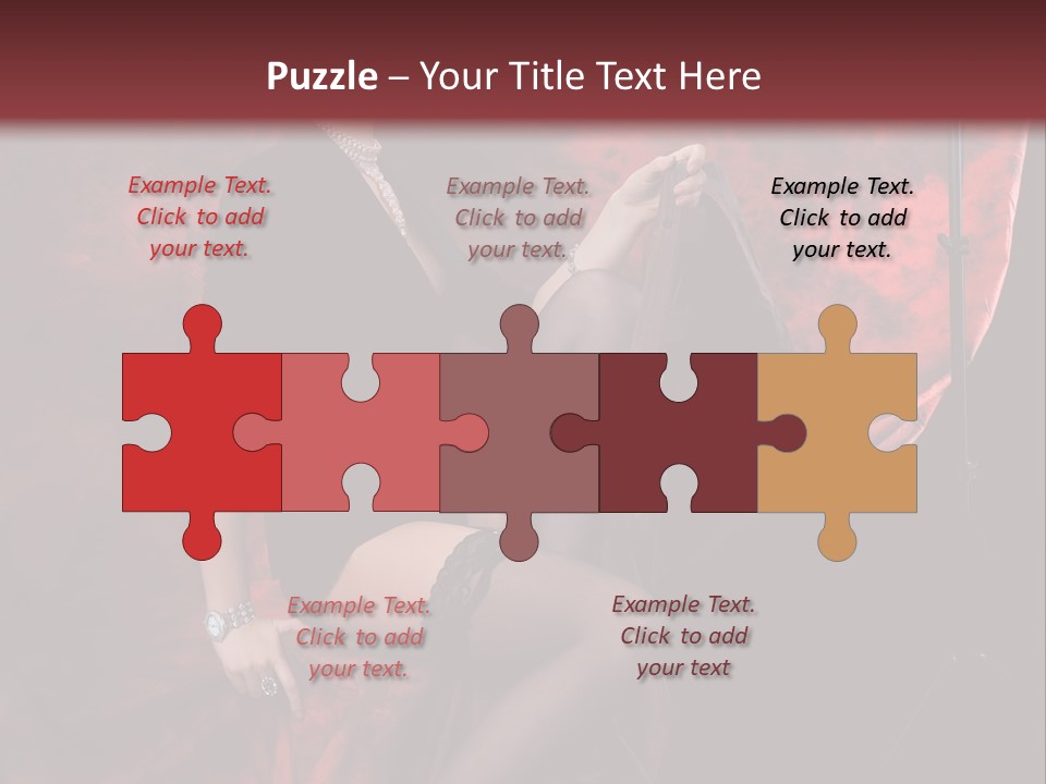 Bracelet Girl Lace PowerPoint Template