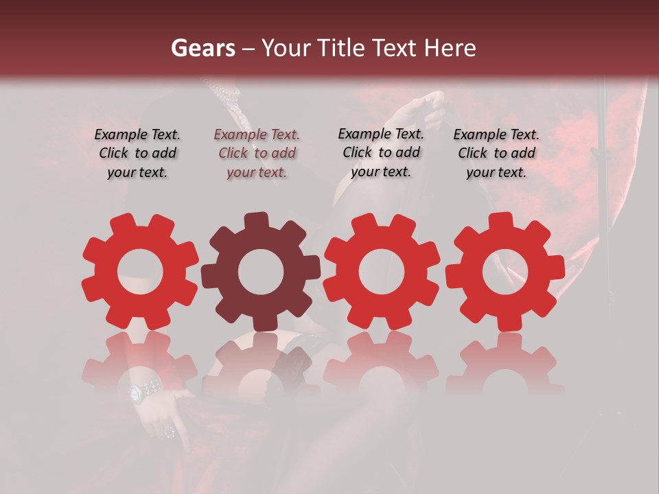 Bracelet Girl Lace PowerPoint Template