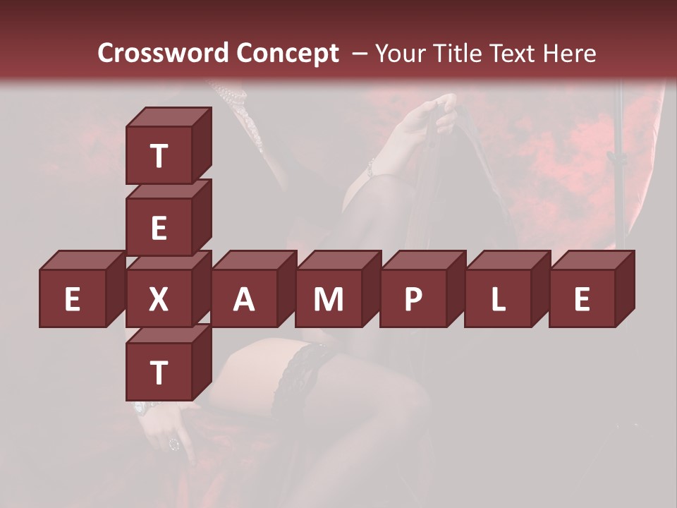 Bracelet Girl Lace PowerPoint Template