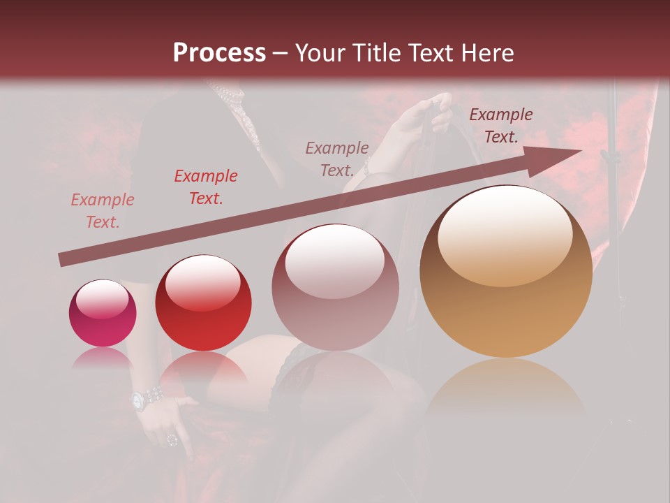 Bracelet Girl Lace PowerPoint Template