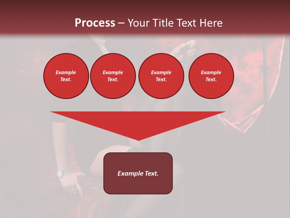 Bracelet Girl Lace PowerPoint Template