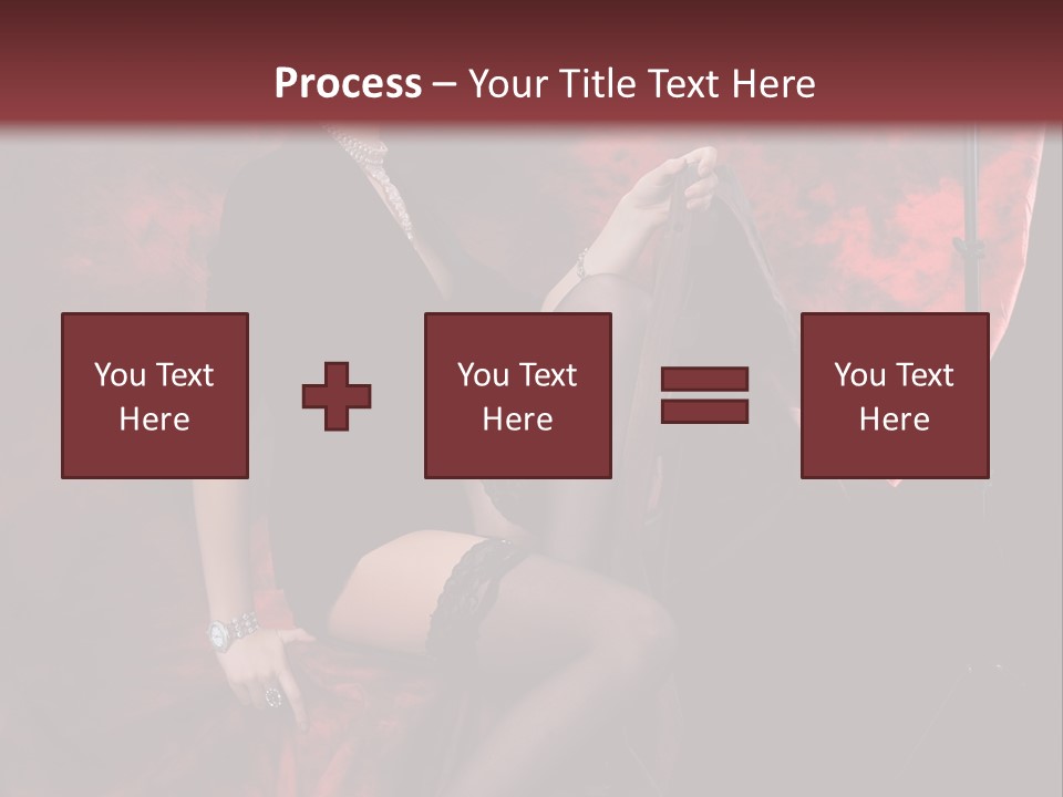 Bracelet Girl Lace PowerPoint Template