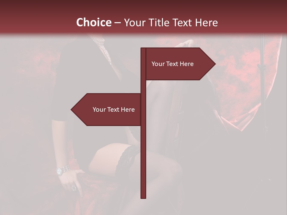 Bracelet Girl Lace PowerPoint Template