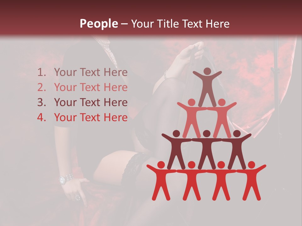 Bracelet Girl Lace PowerPoint Template