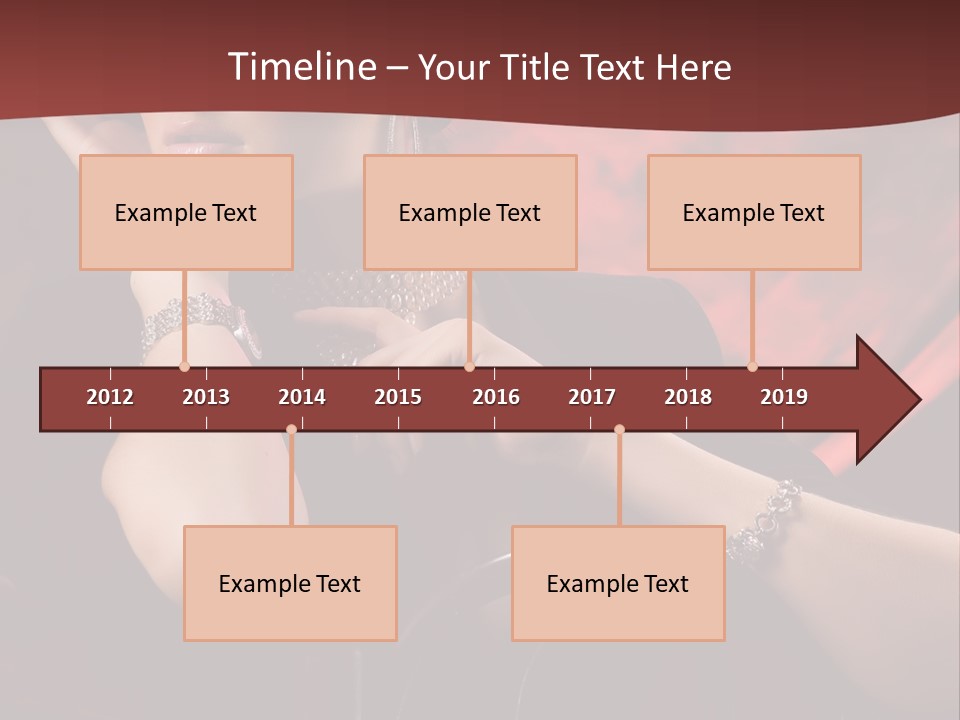 Girls Earring Beauty PowerPoint Template
