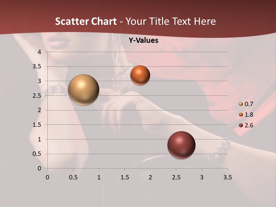 Girls Earring Beauty PowerPoint Template