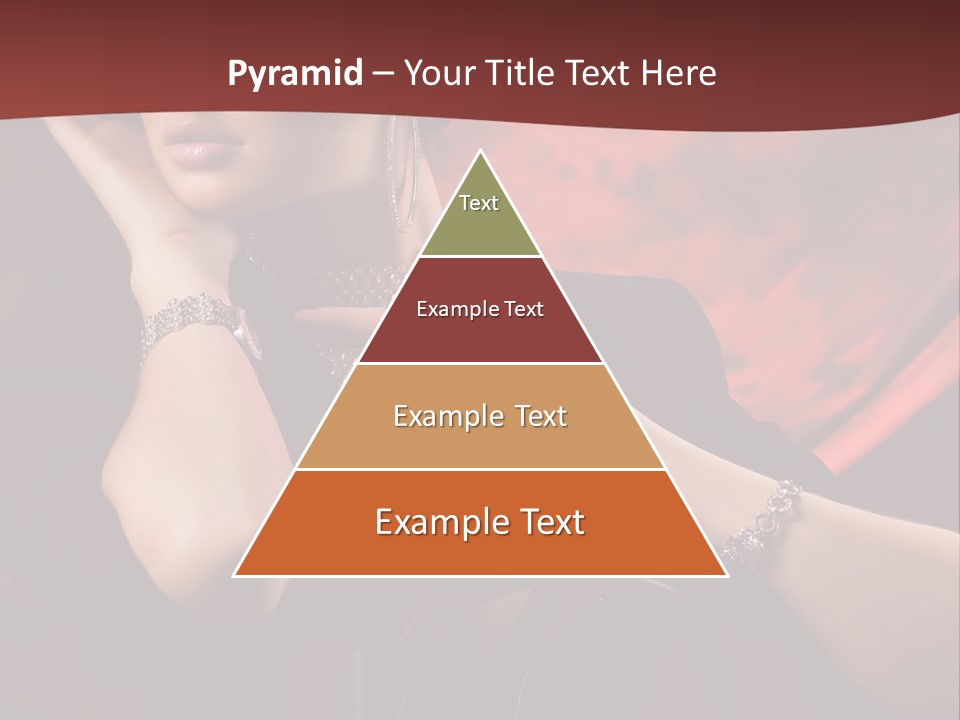 Girls Earring Beauty PowerPoint Template