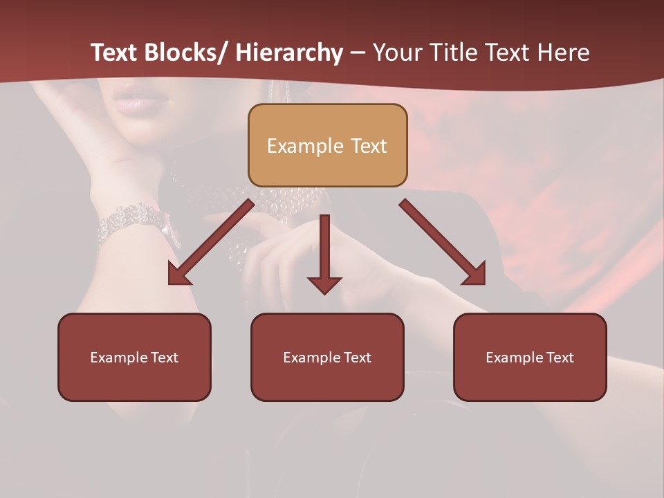 Girls Earring Beauty PowerPoint Template