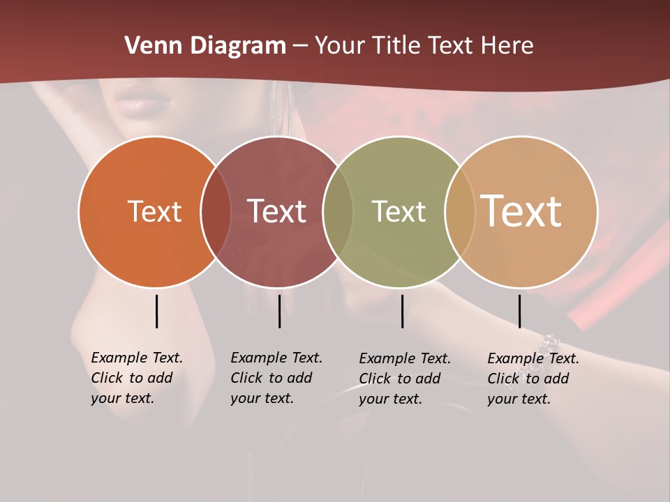 Girls Earring Beauty PowerPoint Template