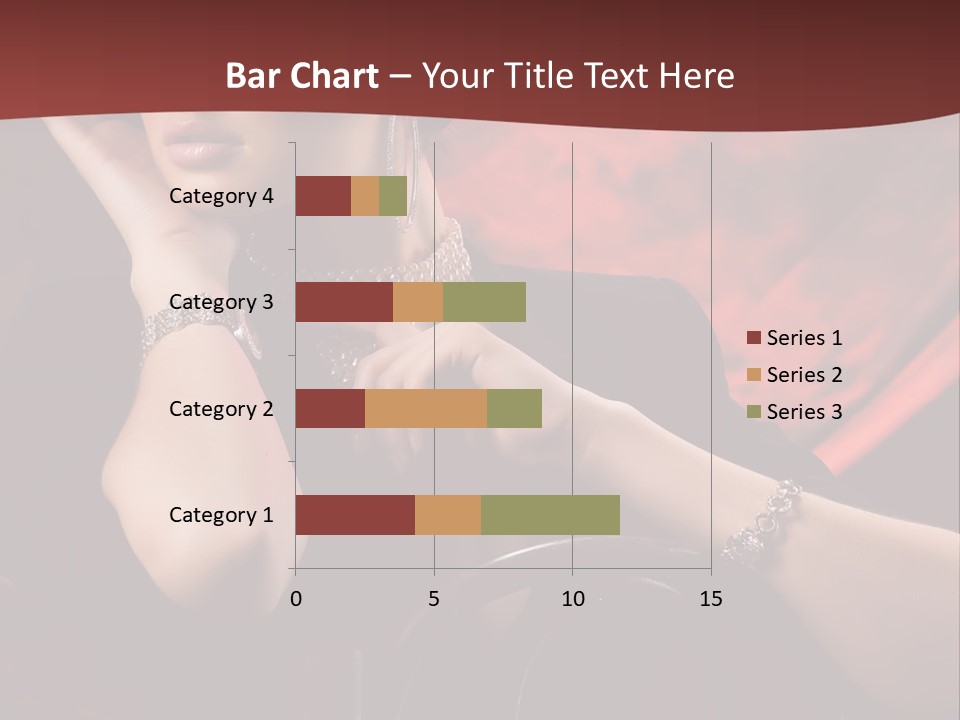 Girls Earring Beauty PowerPoint Template