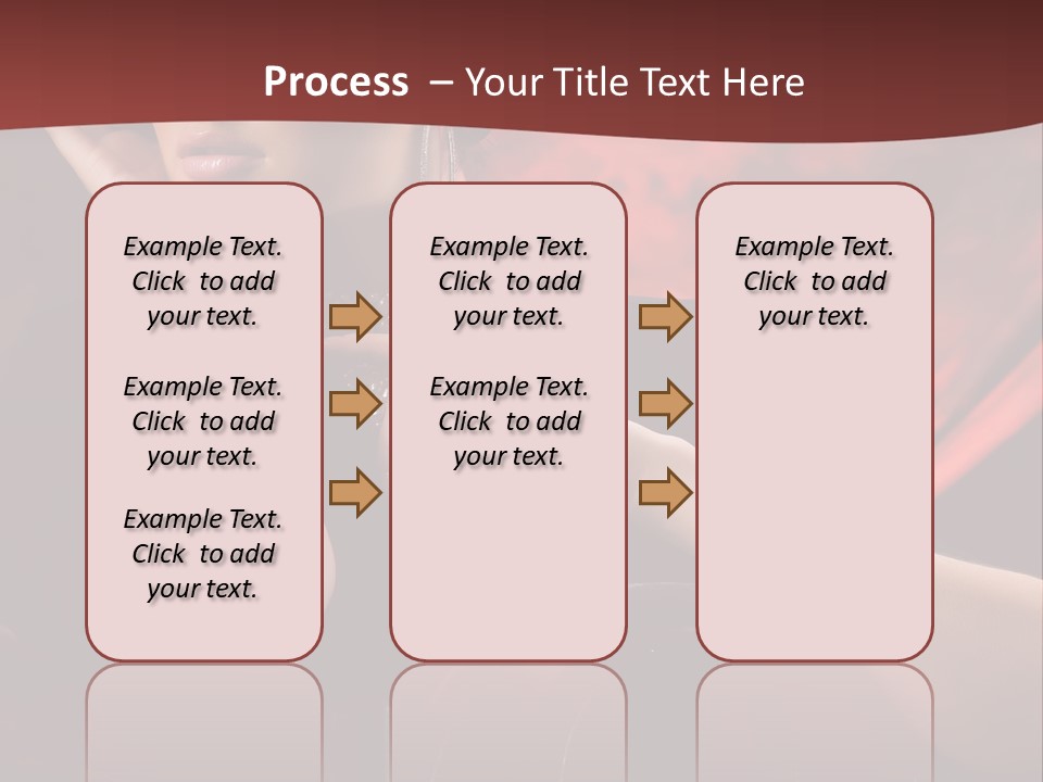 Girls Earring Beauty PowerPoint Template