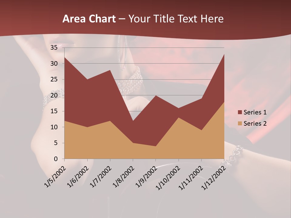 Girls Earring Beauty PowerPoint Template