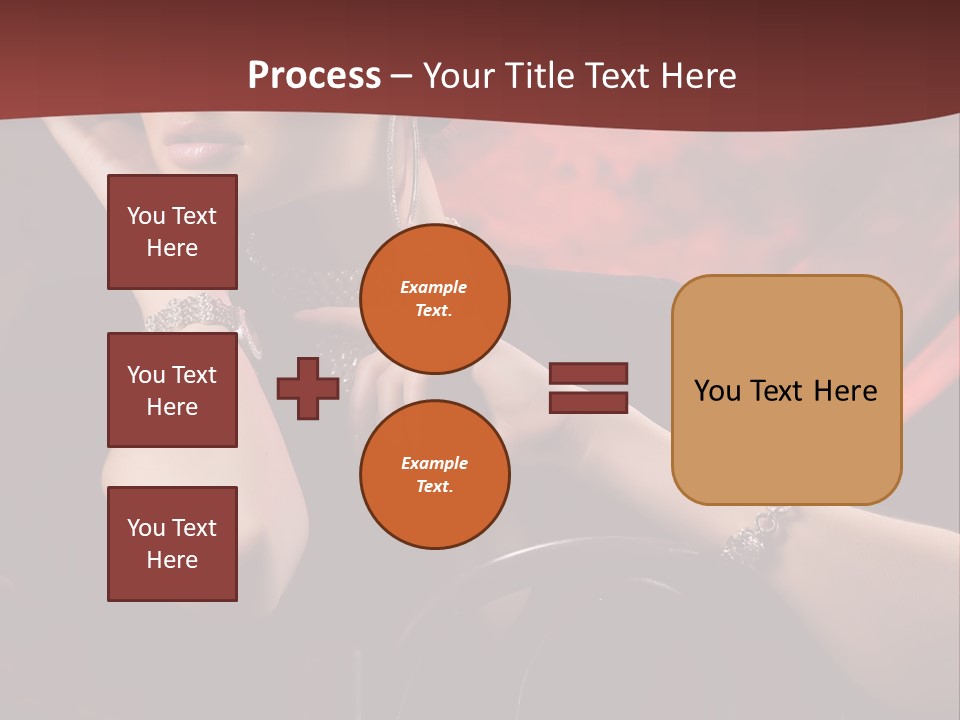 Girls Earring Beauty PowerPoint Template