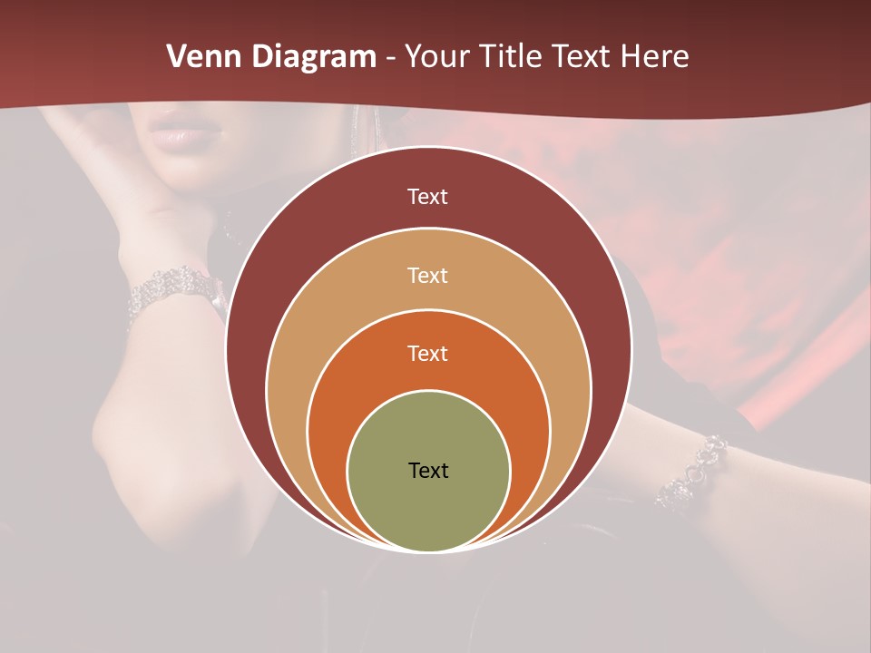 Girls Earring Beauty PowerPoint Template