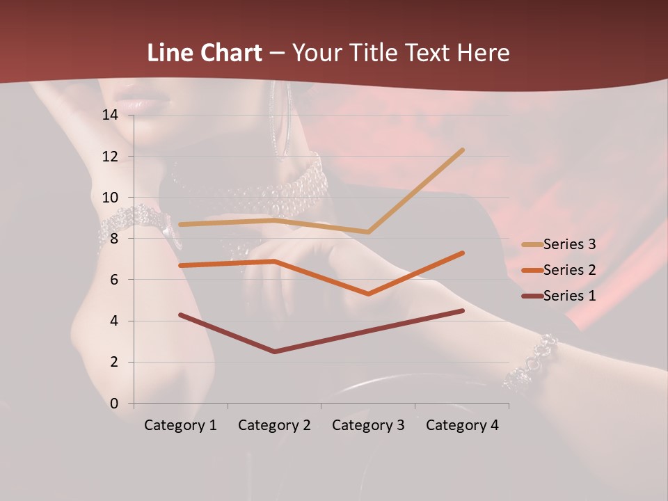 Girls Earring Beauty PowerPoint Template