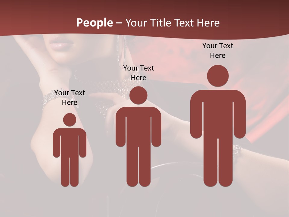 Girls Earring Beauty PowerPoint Template