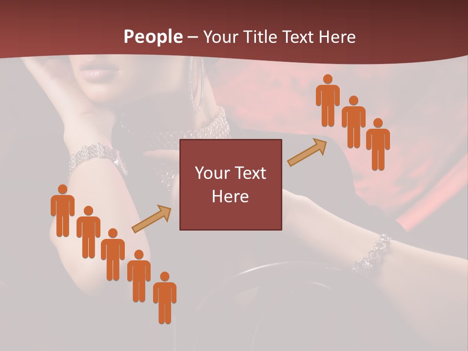 Girls Earring Beauty PowerPoint Template