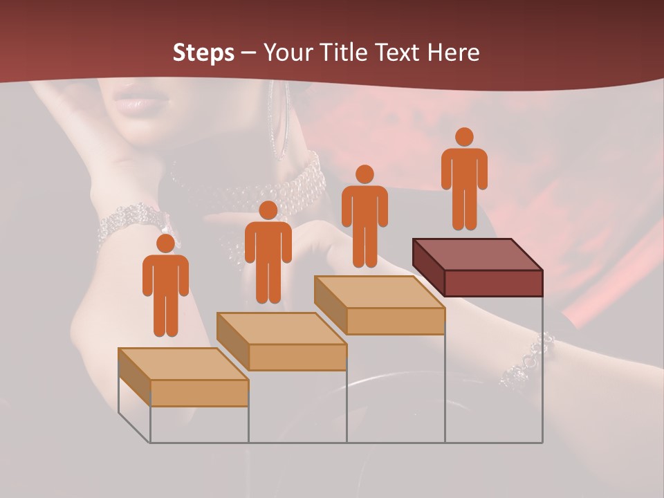 Girls Earring Beauty PowerPoint Template