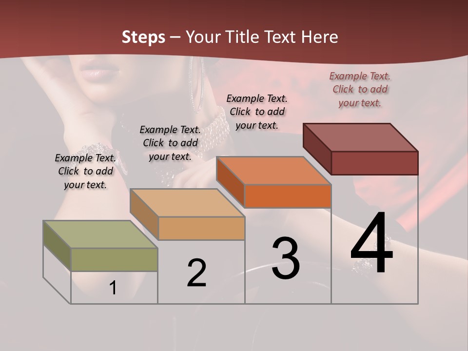 Girls Earring Beauty PowerPoint Template