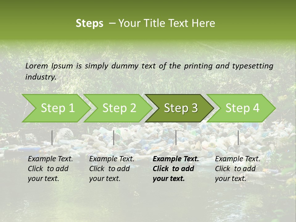 Filth Ecological Dirty PowerPoint Template