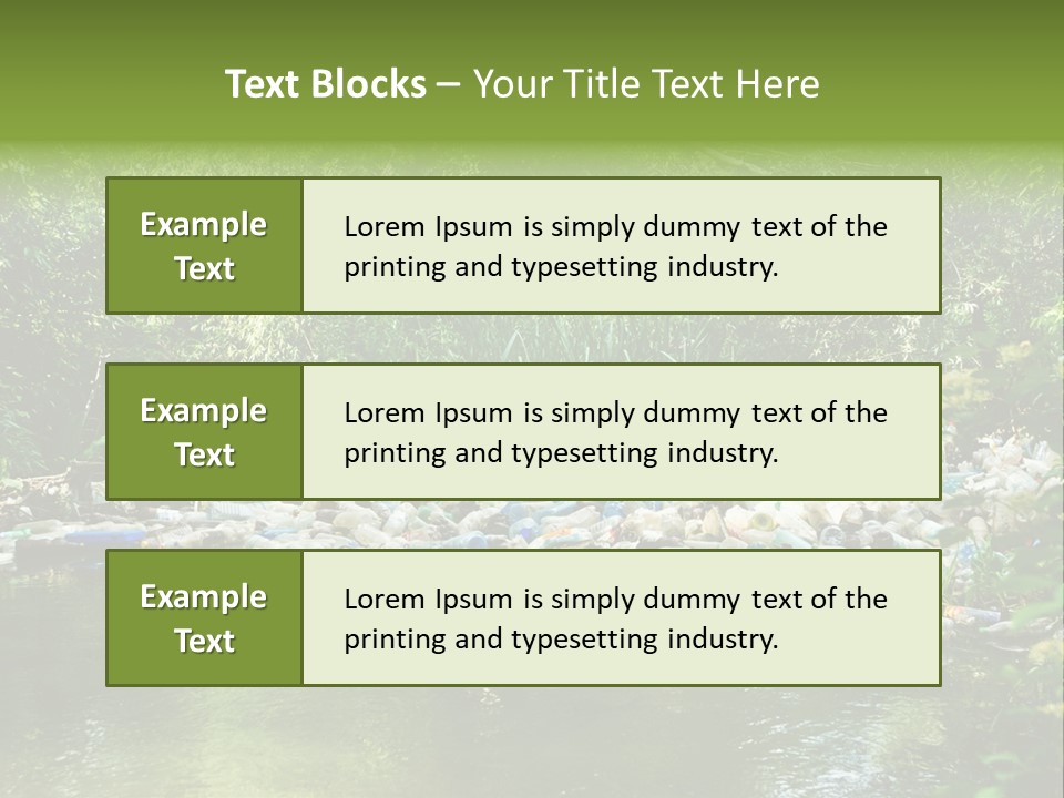 Filth Ecological Dirty PowerPoint Template