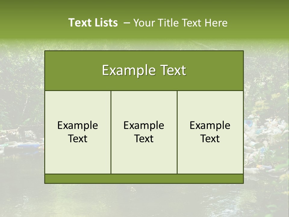 Filth Ecological Dirty PowerPoint Template