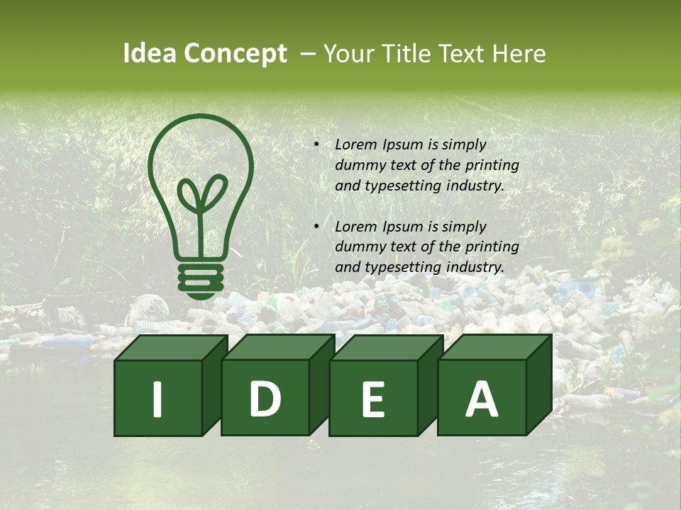 Filth Ecological Dirty PowerPoint Template