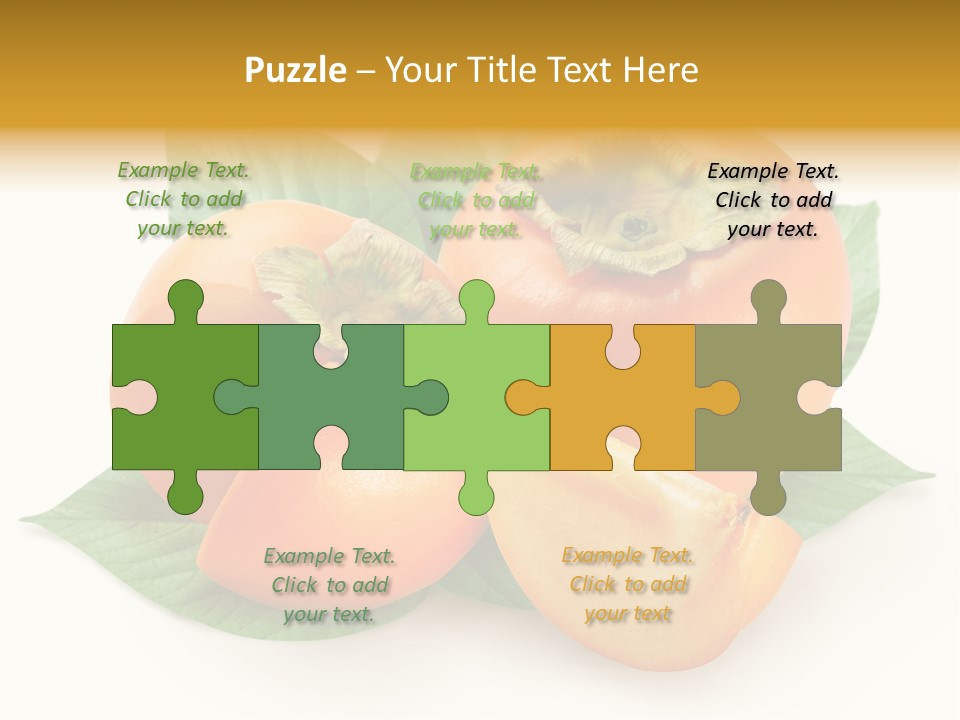 Ripe Green Exotic PowerPoint Template