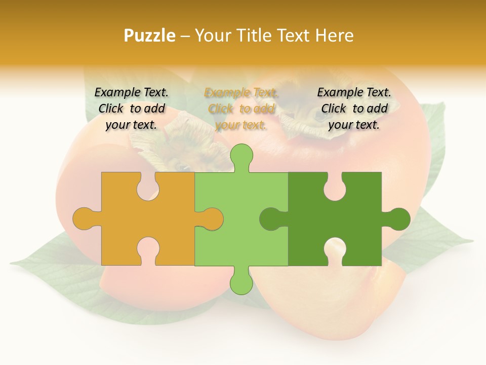 Ripe Green Exotic PowerPoint Template