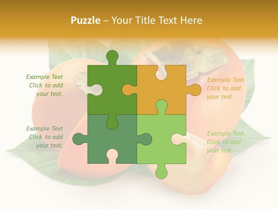 Ripe Green Exotic PowerPoint Template