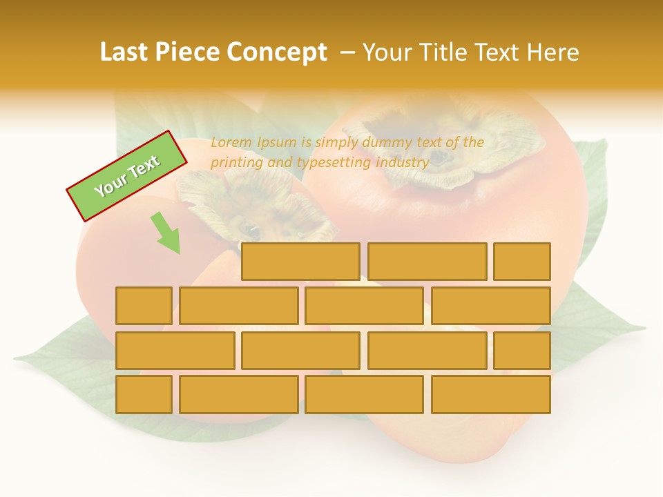 Ripe Green Exotic PowerPoint Template
