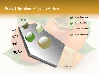 Ripe Green Exotic PowerPoint Template