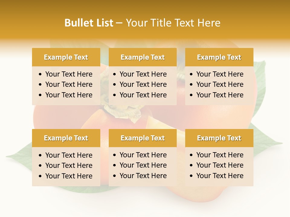 Ripe Green Exotic PowerPoint Template